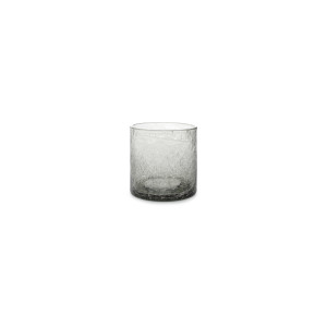 Crackle Whiskyglas 22cl grau - 4 St.
